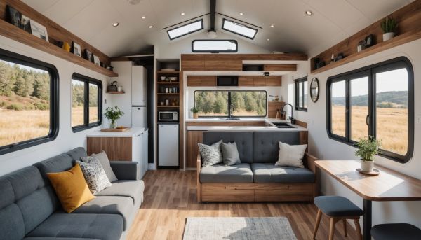 Quelles astuces pour meubler sa maison transportable ?