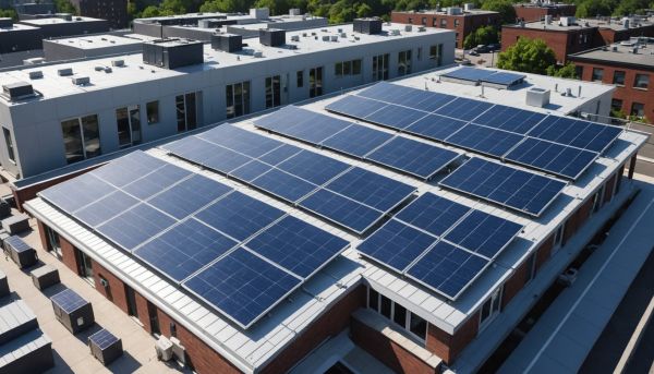 Quelles solutions solaires installer sur un toit plat ?