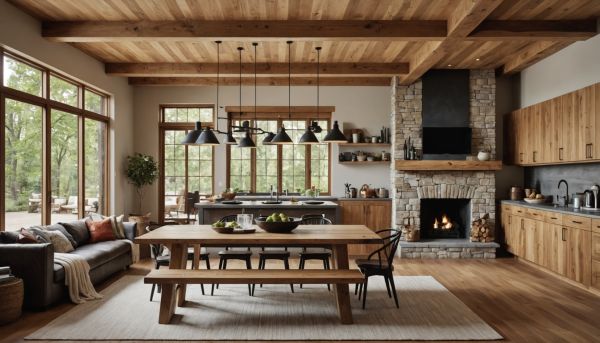 Quelles tendances déco valorisent le bois brut ?